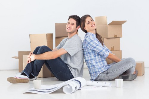 Expert movers preparing for relocation in Roehampton