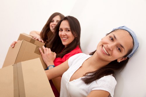 Local professionals working on furniture pick-up in Roehampton